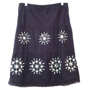 Loft Navy Skirt Size 8P